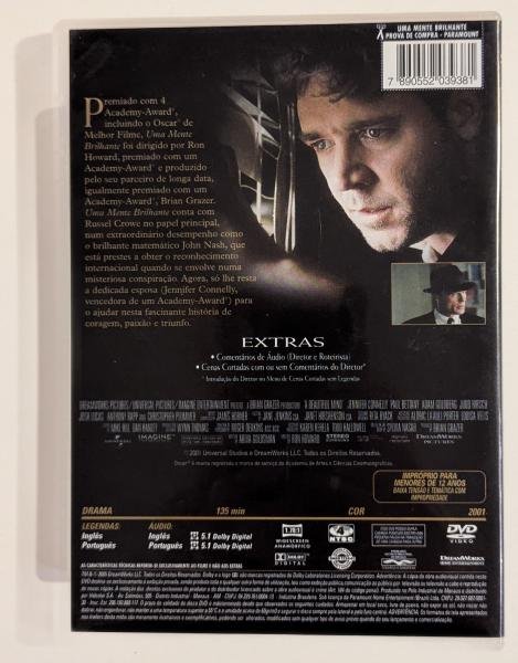 DVD Uma Mente Brilhante - Imagem 3