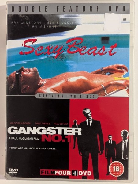 DVD Duplo Sexy Beast e Gangster No 1