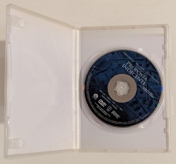 DVD Proposta Indecente - Imagem 2