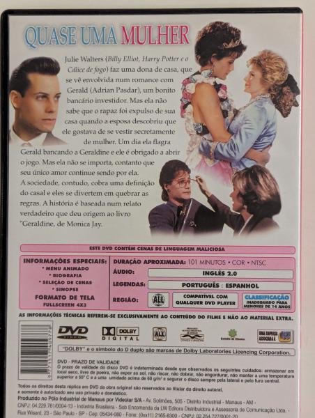 DVD Quase uma Mulher - Imagem 3