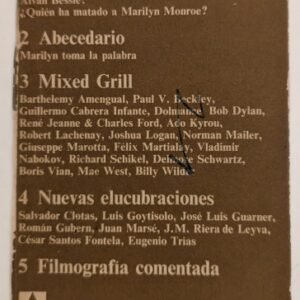 Livro Marilyn Revisitada (Espanhol)