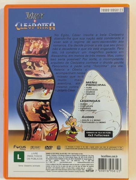 DVD Asterix e Cleópatra - Imagem 3