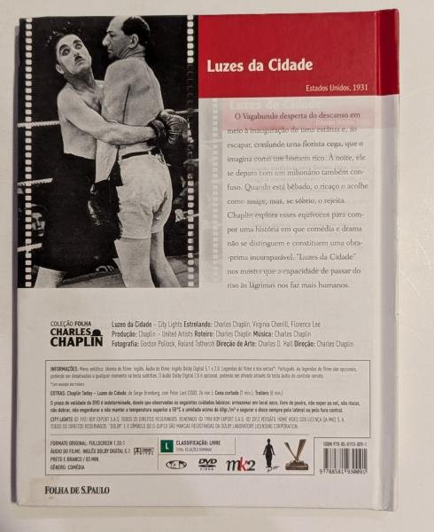 DVD Luzes da Cidade - Imagem 4