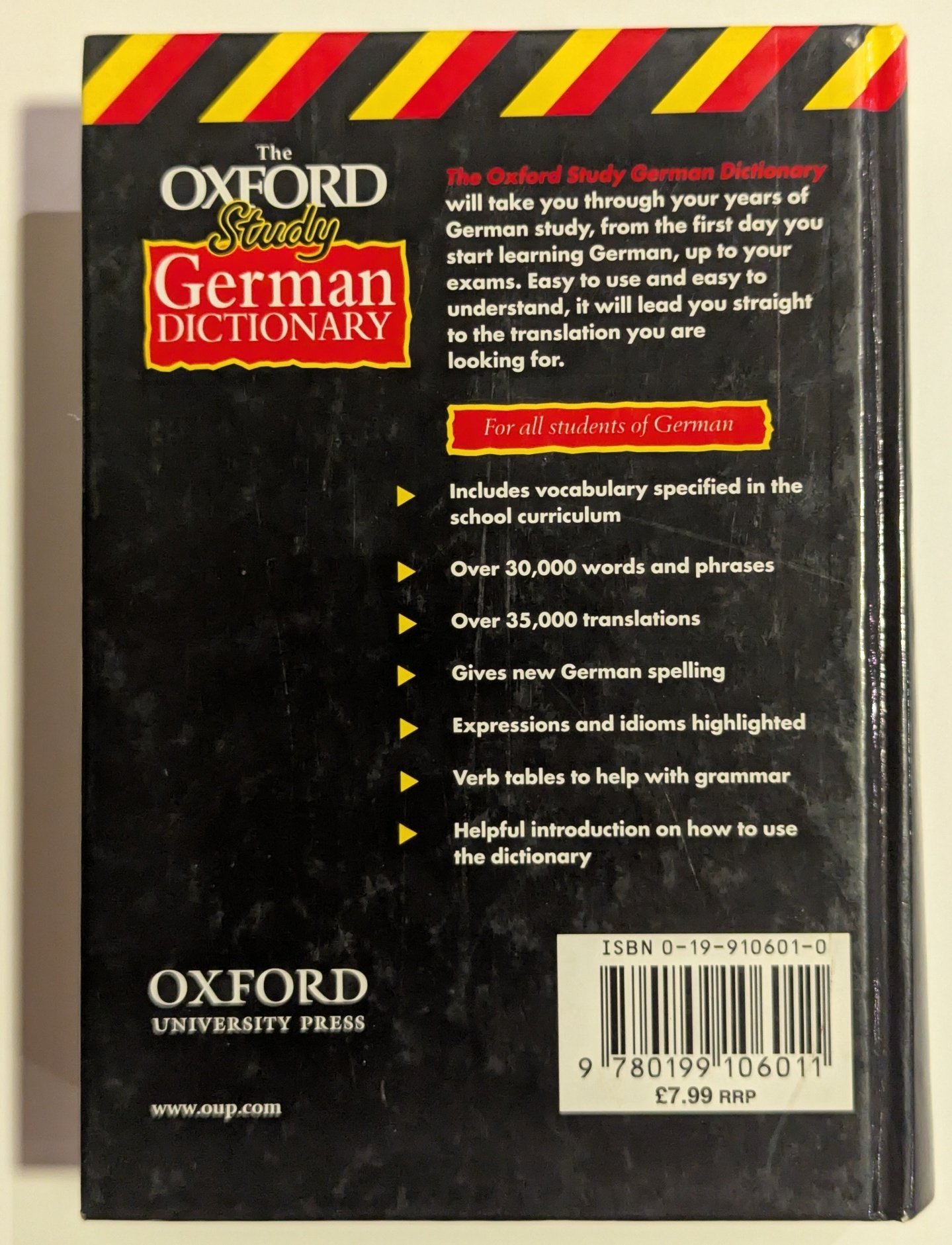 The Oxford Study German Dictionary - Valerie Grundy - Imagem 4
