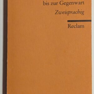 Amerikanische Lyrik. Vom 17. Jahrhundert bis zur Gegenwart. - Franz Link