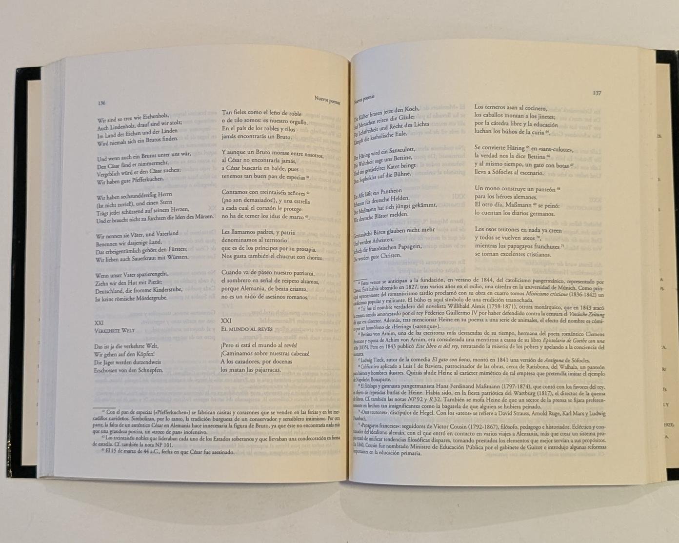 Gedichte-Auswahl = Antología poética : edición bilingüe - Heinrich Heine - Imagem 3