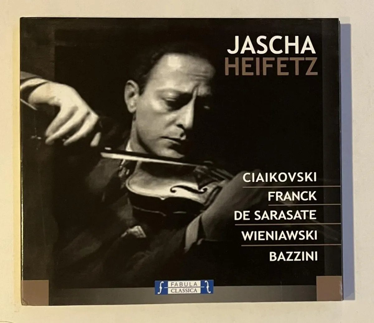 CD Wieniawski, Bazzini - Jascha Heifetz - Ciakovski, Franck, De Sarasate