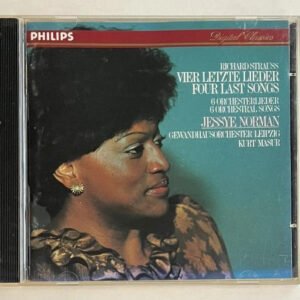 CD Richard Strauss - Vier Letzte Lieder • Four Last Songs / 6 Orchesterlieder • 6 Orchestral Songs