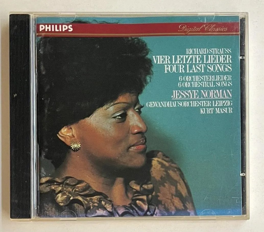 CD Richard Strauss - Vier Letzte Lieder • Four Last Songs / 6 Orchesterlieder • 6 Orchestral Songs
