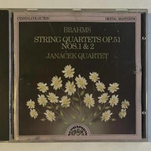 CD Johannes Brahms - String Quartets Op.51 Nos.1 & 2