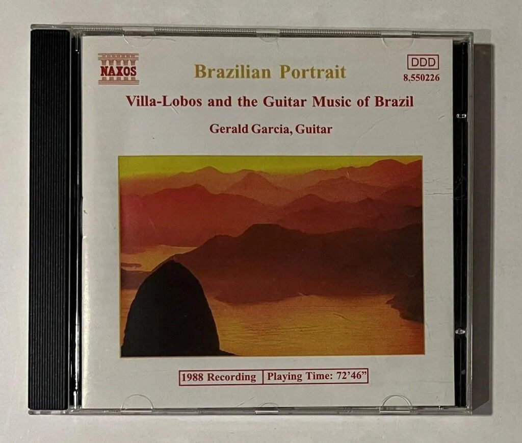 CD Gerald Garcia - Brazilian Portrait - Villa-Lobos And The Guitar Music Of Brazil