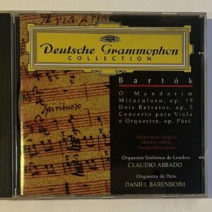 CD Béla Bartók - Bartók, El Mandarín Maravilloso, Op. 19 - Dos Retratos, Op. 5 - Concierto Para Viola Y Orquesta, Op. Póst.