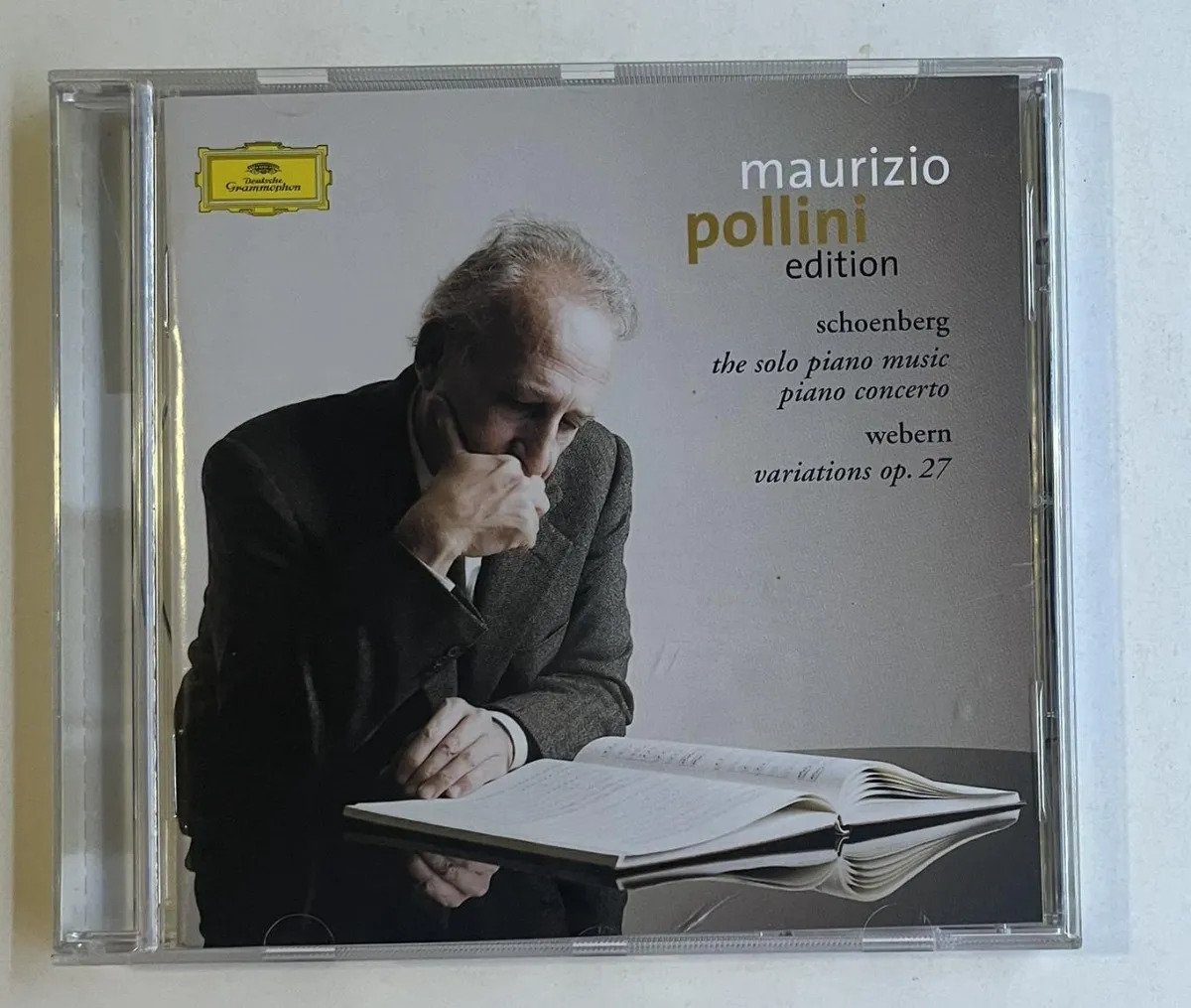 CD Arnold Schoenberg - The Solo Piano Music • Piano Concerto / Variations Op. 27