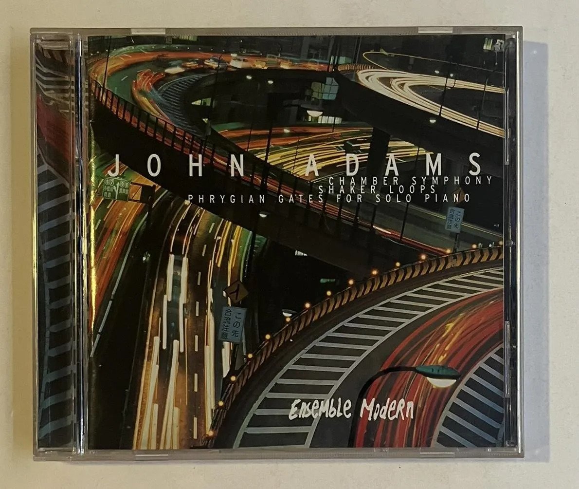 CD John Adams - Chamber Symphony / Shaker Loops / Phrygian Gates For Solo Piano