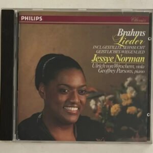 CD Johannes Brahms - Lieder