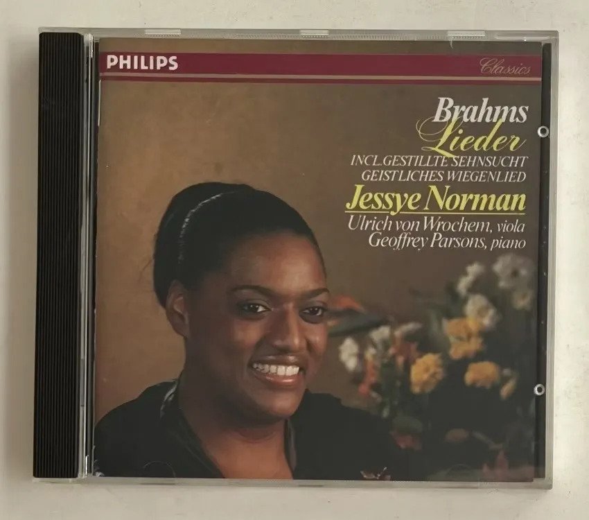 CD Johannes Brahms - Lieder