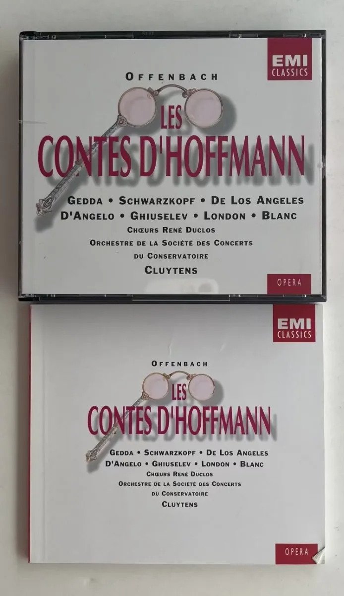 2 CDs Jacques Offenbach - Les Contes d'Hoffmann - Imagem 2