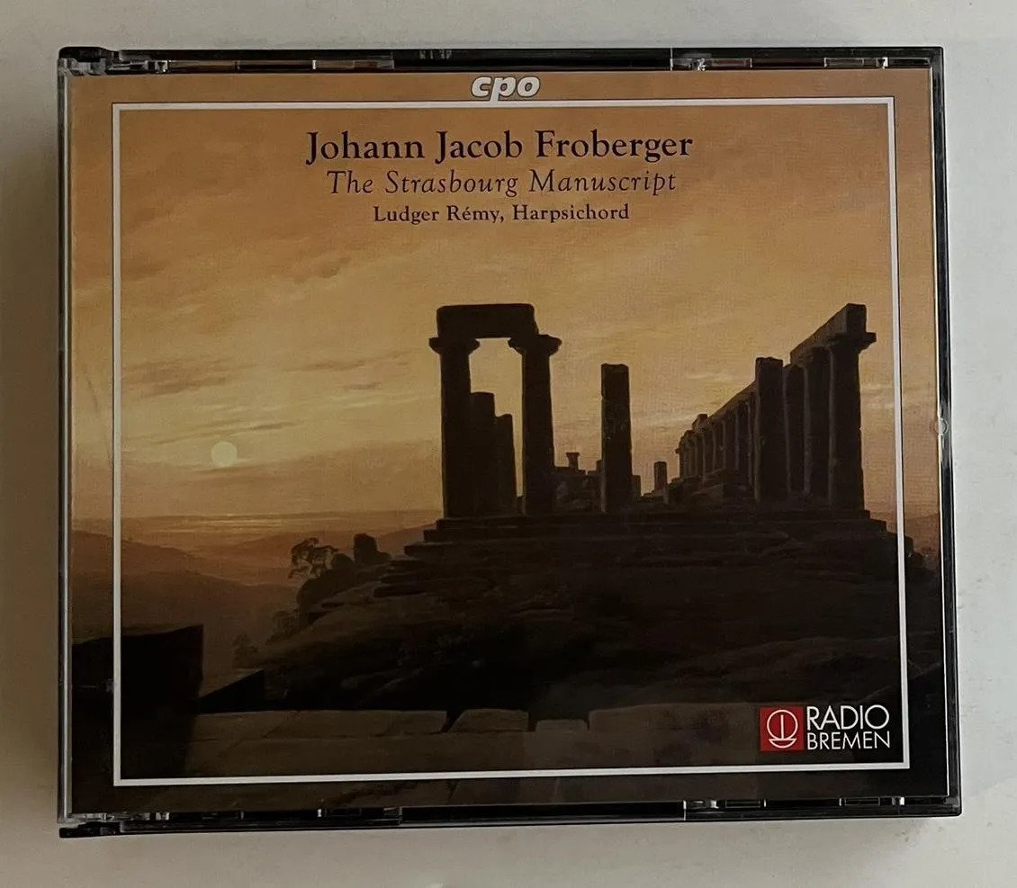 2 CDs Johann Jakob Froberger - The Strasbourg Manuscript