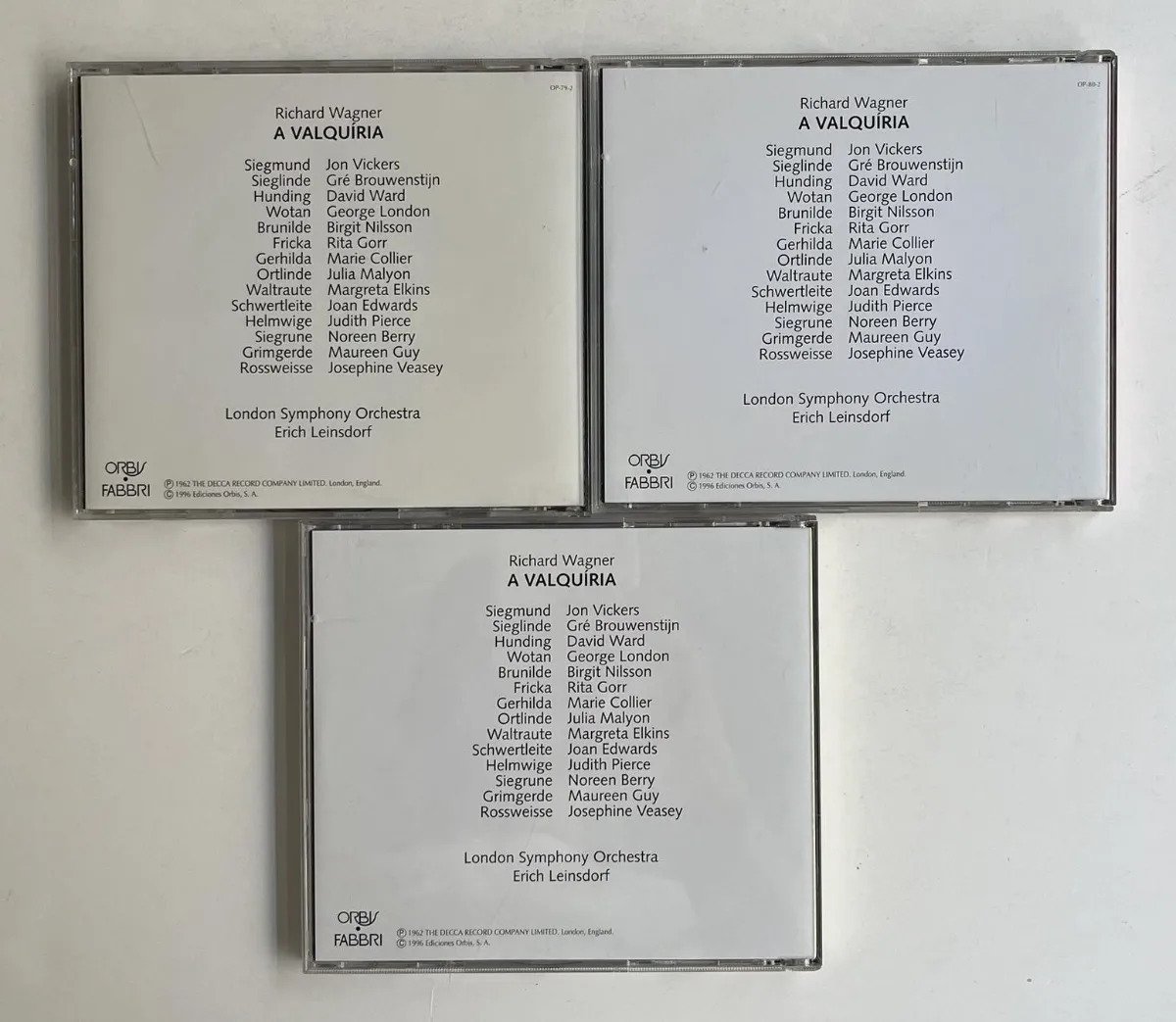 3 CDs Richard Wagner - 3 Opera Collection - A Valquía - Imagem 3