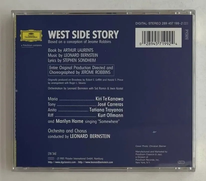 CD Leonard Bernstein - West Side Story - Imagem 3
