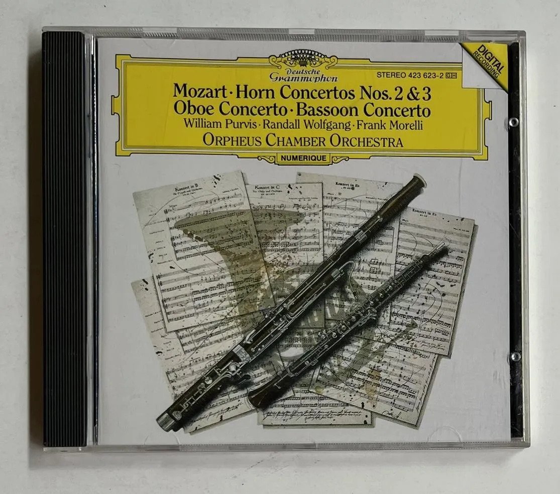 CD Wolfgang Amadeus Mozart - Horn Concertos Nos. 2 & 3, Oboe Concerto, Bassoon Concerto