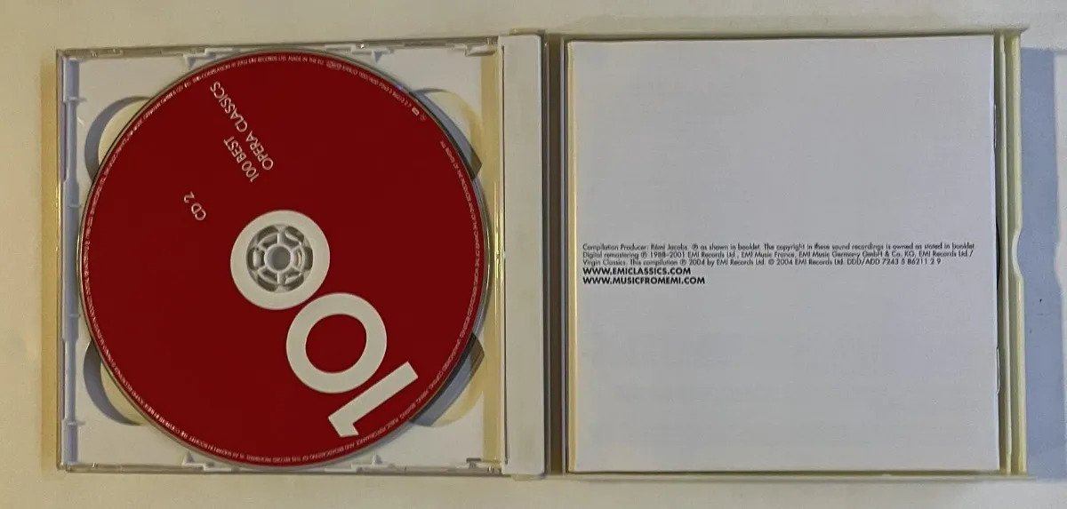6 CDs Various - 100 Best Opera Classics - Imagem 2