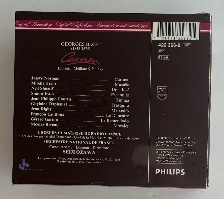 3 CDs Georges Bizet - Carmen - Imagem 4