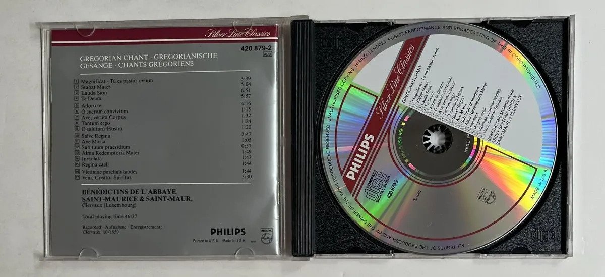 CD Benediktiner Mönche Der Abtei Saint-Maurice & Saint-Maur - Salve Regina (Gregorian Chant • Gregorianische Gesänge • Chants Grégoriens) - Imagem 2