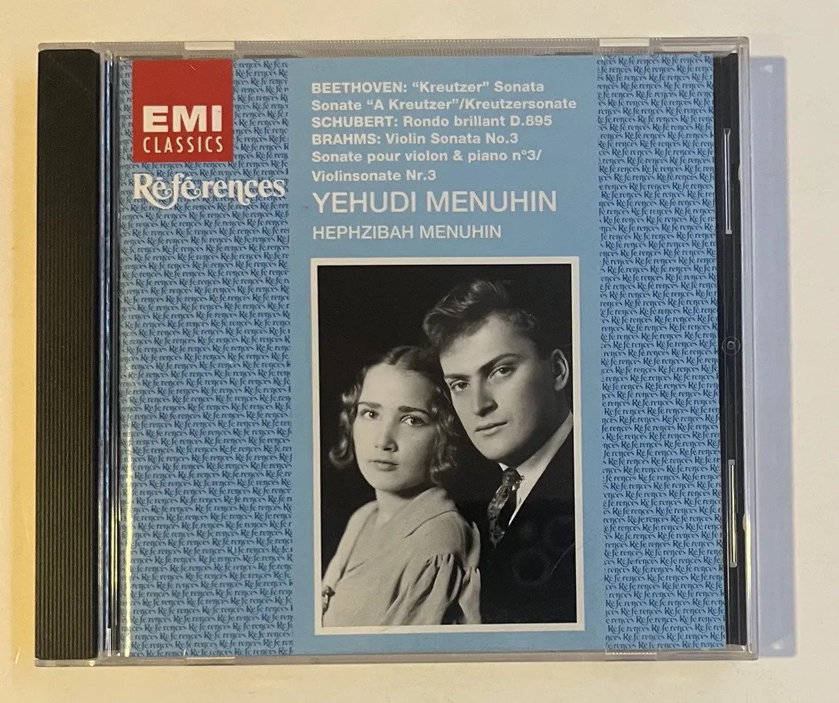 CD Yehudi Menuhin - Yehudi Menuhin. Hephzibah Menuhin.