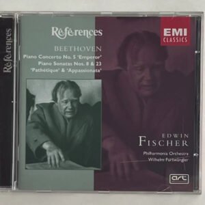 CD Ludwig van Beethoven - Piano Concerto No. 5 'Emperor'; Piano Sonatas Nos. 8 & 23 'Pathétique' & 'Appassionata'