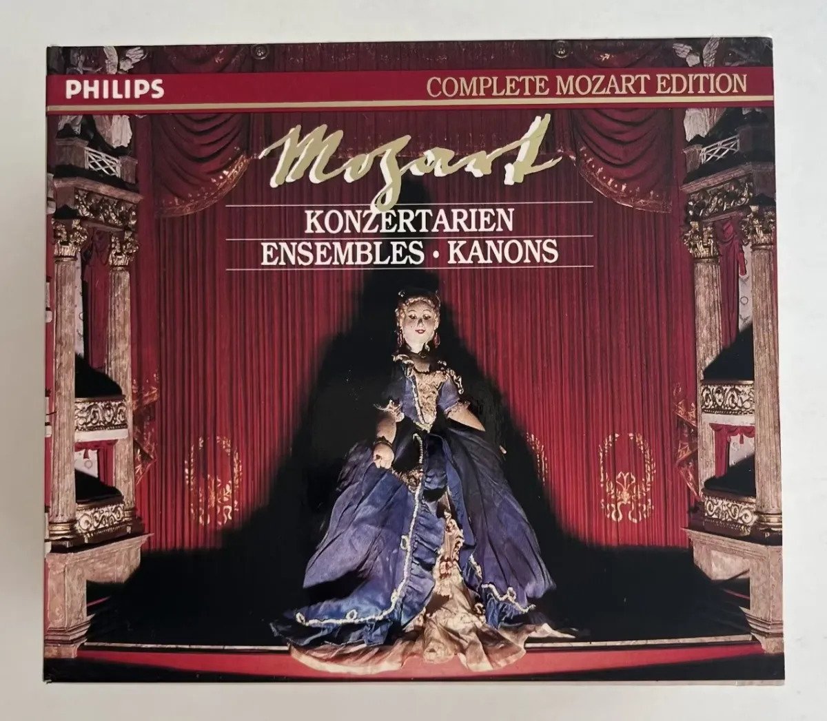 9 CDs Wolfgang Amadeus Mozart - Konzertarien · Ensembles · Kanons
