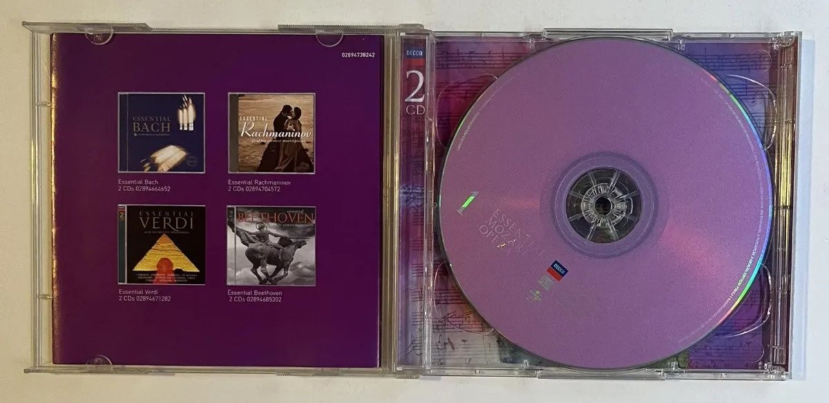 2 CDs Wolfgang Amadeus Mozart - Essential Mozart Opera - Imagem 2
