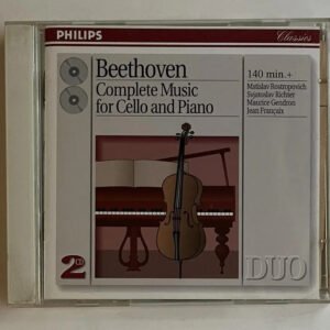 2 CDs Ludwig van Beethoven - Complete Music For Cello And Piano