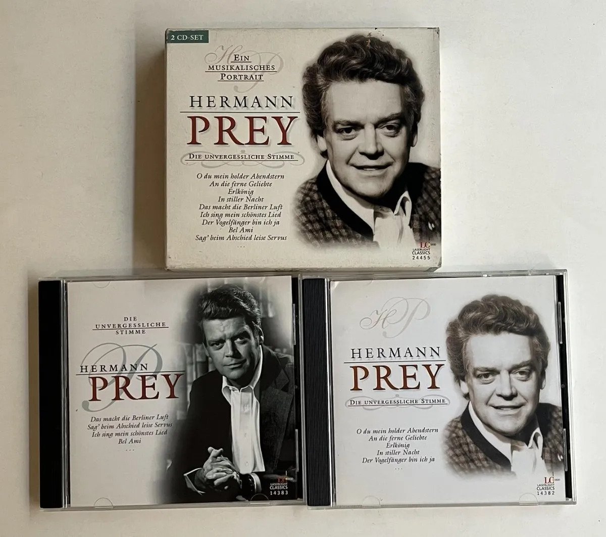 2 CDs Hermann Prey - Die Unvergessliche Stimme: Ein Musikalisches Portrait
