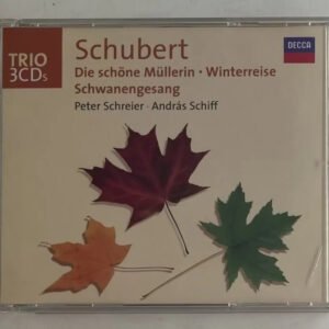 3 CDs Franz Schubert - Die Schöne Müllerin • Winterreise • Schwanengesang