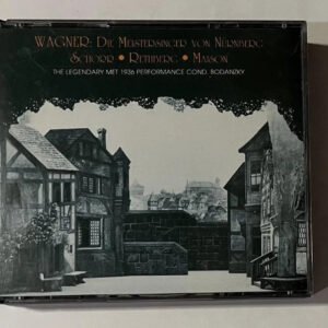 4 CDs Wagner; Schorr; Miason - Wagner: die Meistersinger von Nurnber