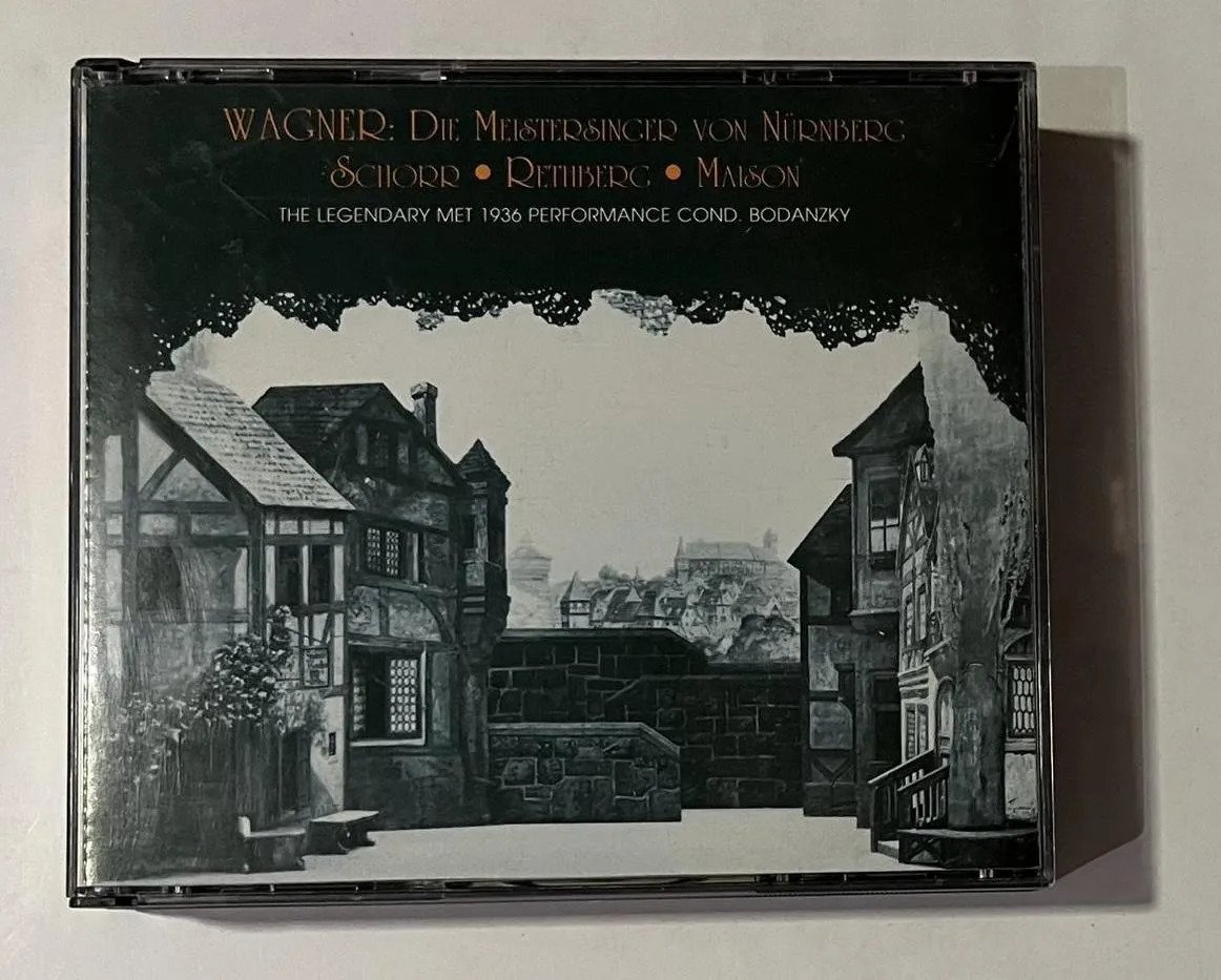 4 CDs Wagner; Schorr; Miason - Wagner: die Meistersinger von Nurnber