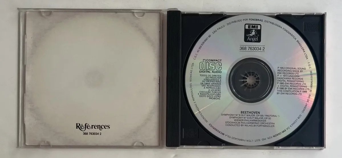 CD Ludwig van Beethoven - Sinfonien/Symphonies Nos 6 & 8 - Imagem 2