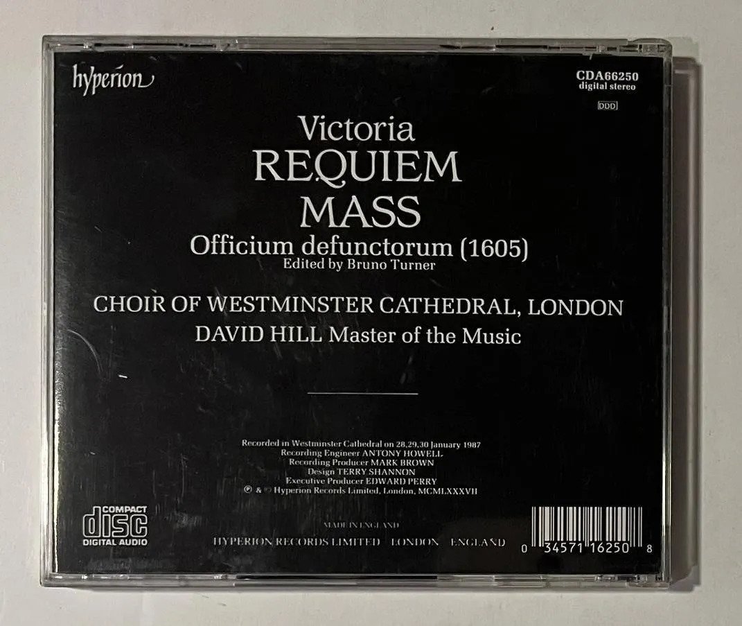 CD Tomás Luis de Victoria - Requiem - Imagem 3