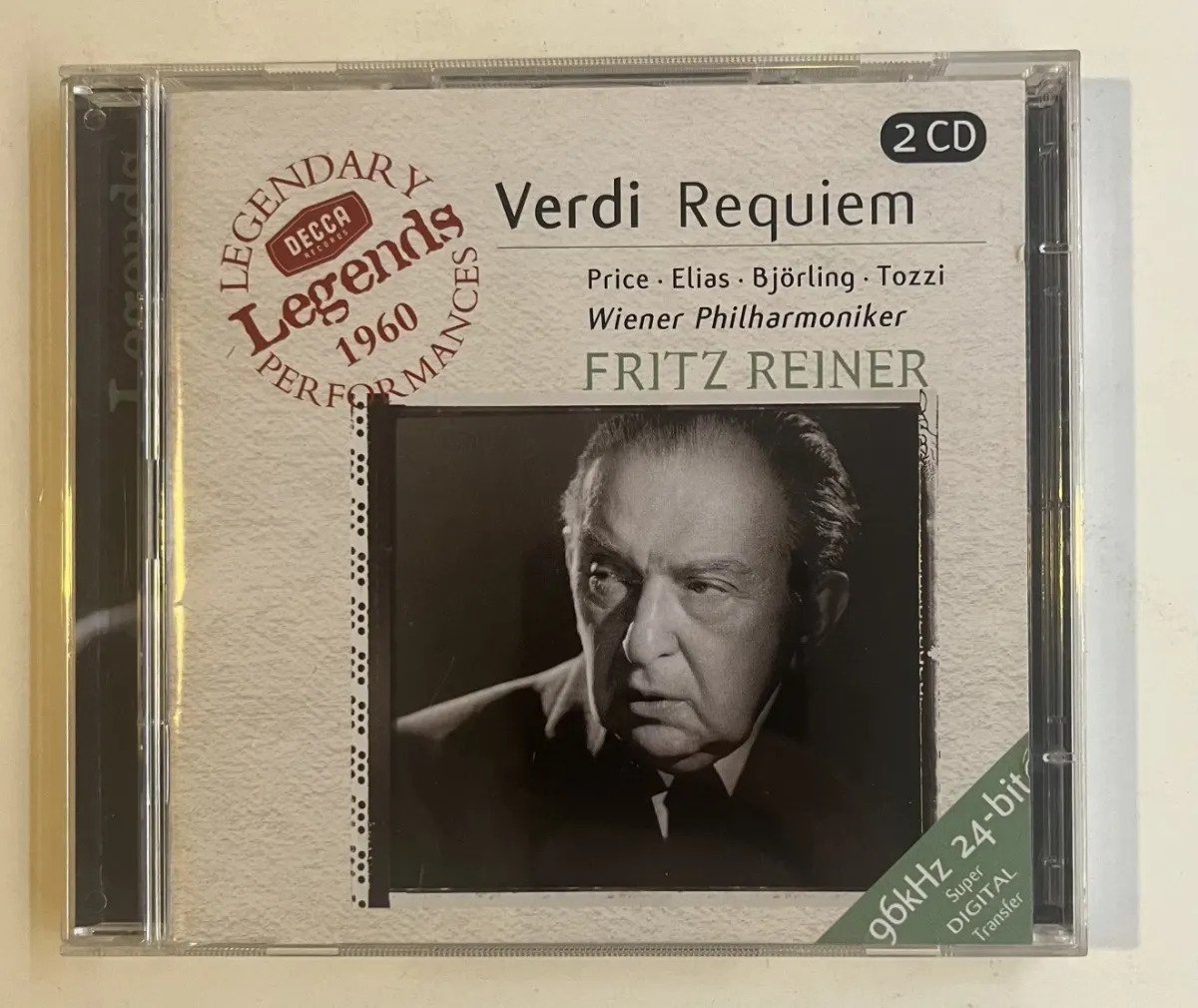 2 CDs Giuseppe Verdi - Requiem