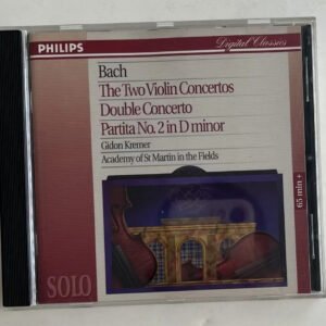 CD Johann Sebastian Bach - The Two Violin Concertos / Double Concerto / Partita No. 2 In D Minor
