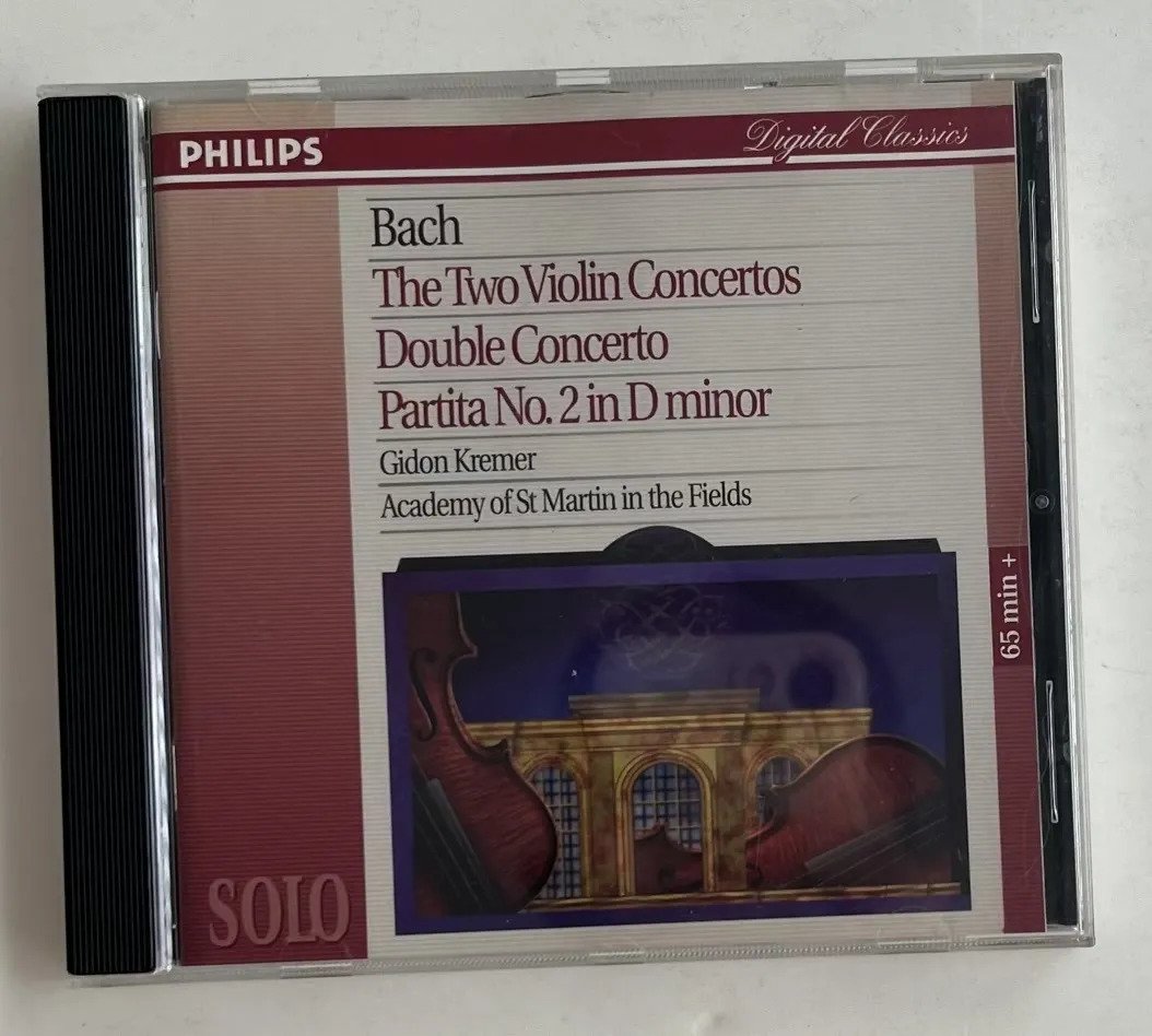 CD Johann Sebastian Bach - The Two Violin Concertos / Double Concerto / Partita No. 2 In D Minor