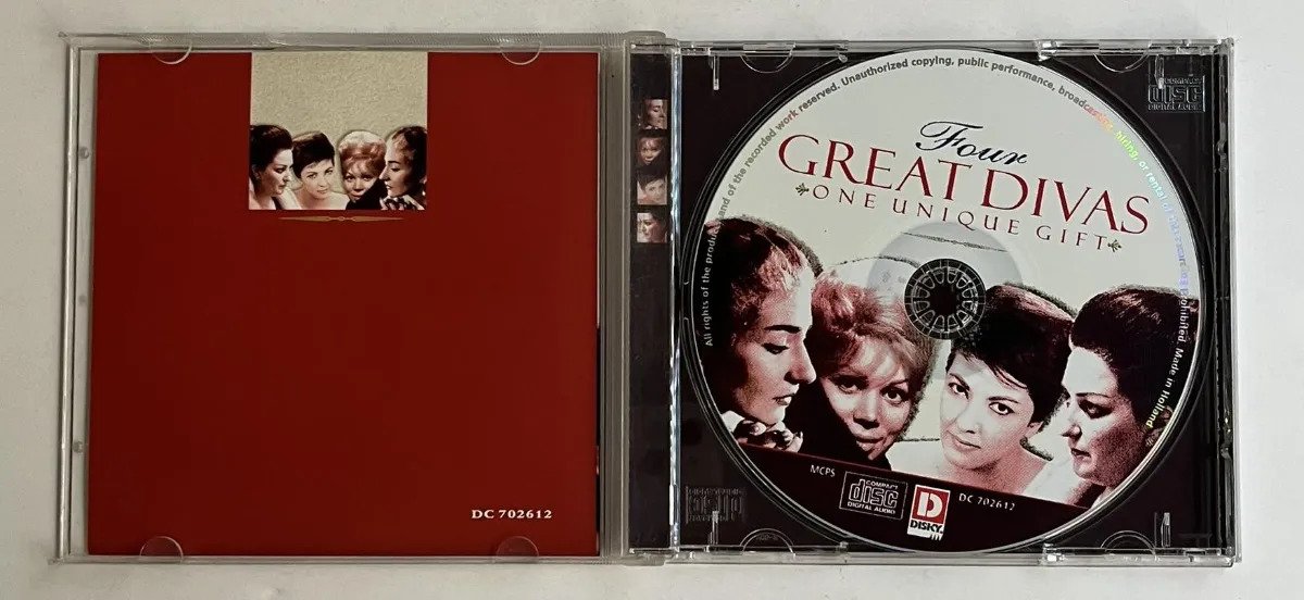 CD Various - Four Great Divas One Unique Gift - Imagem 2