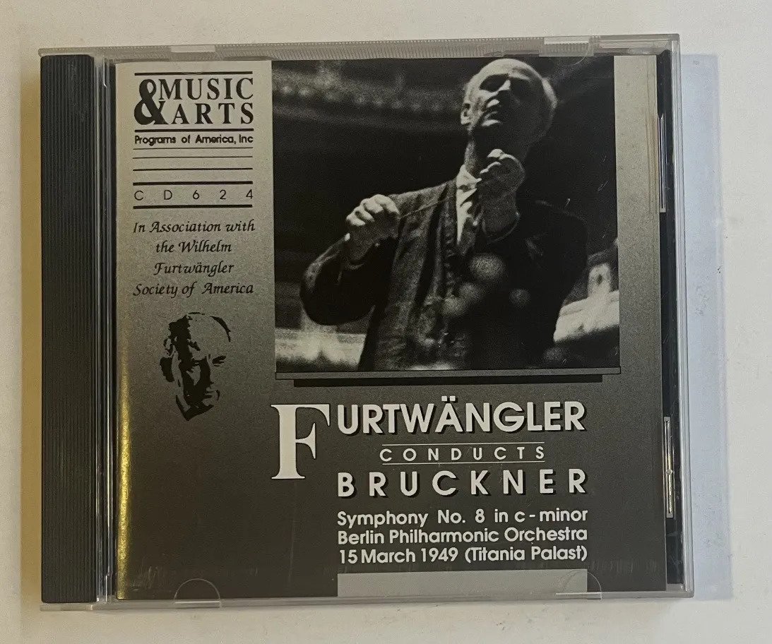CD Wilhelm Furtwängler - Symphony No. 8 In C-Minor - 15 March 1949 (Titania Palast)