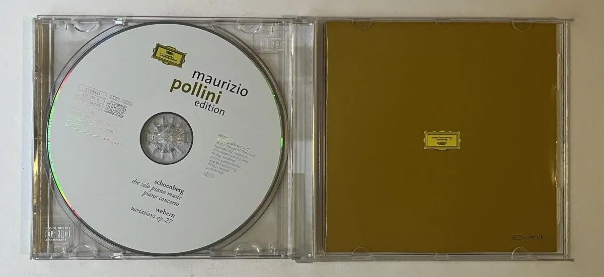CD Arnold Schoenberg - The Solo Piano Music • Piano Concerto / Variations Op. 27 - Imagem 2
