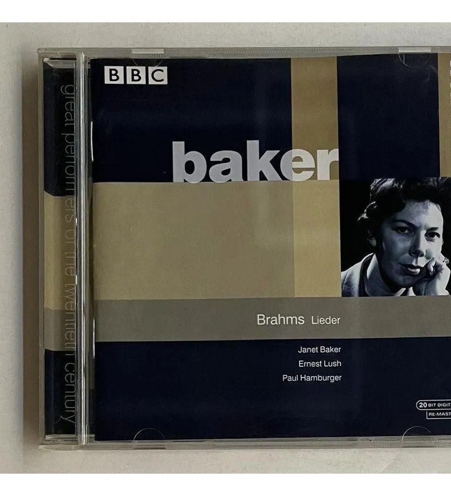 CD Johannes Brahms - Lieder