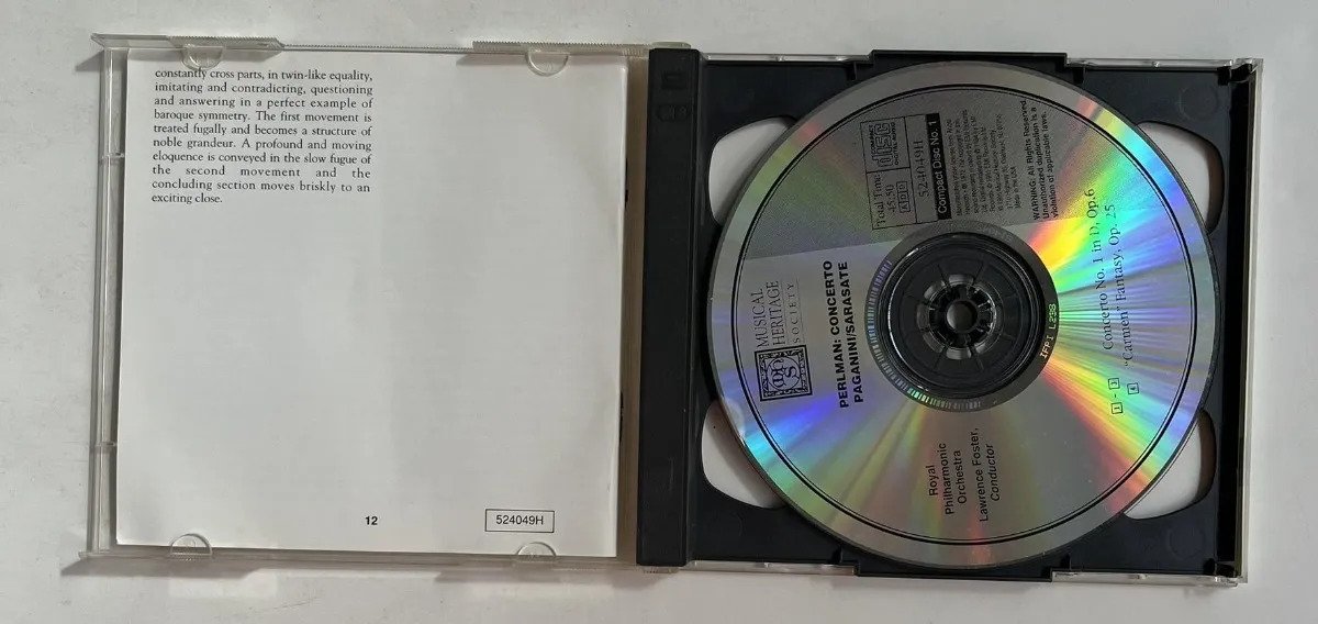 2 CDs Itzhak Perlman - Concerto - Imagem 2