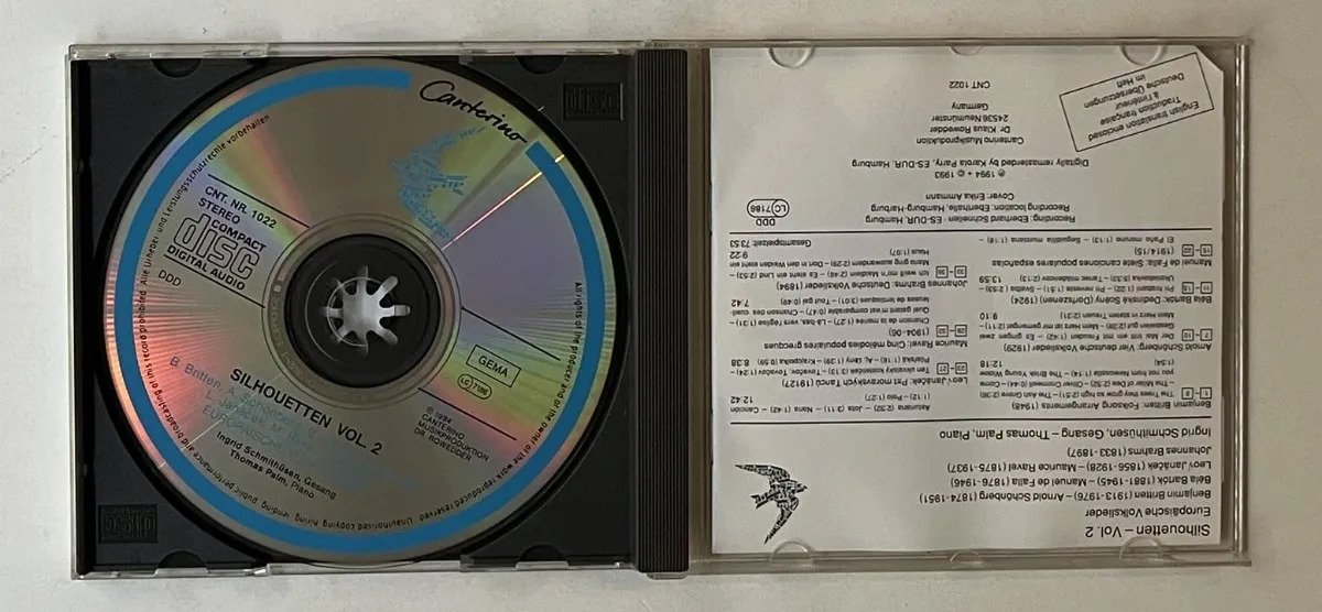 CD Benjamin Britten - Europäische Volkslieder - Imagem 2