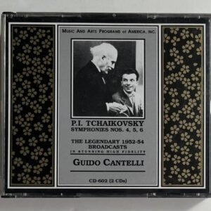 2 CDs Guido Cantelli - Cantelli - Tchaikovsky - The Legendary 1952-54 Broadcasts