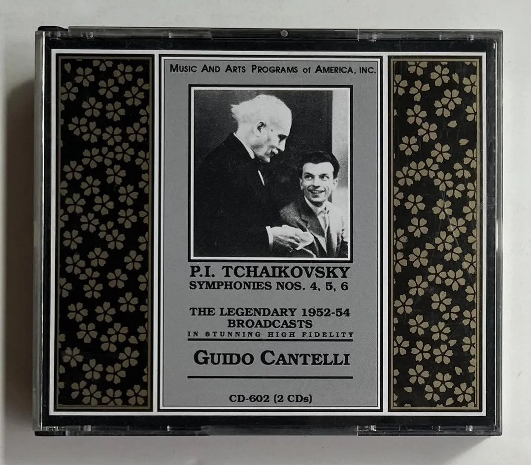 2 CDs Guido Cantelli - Cantelli - Tchaikovsky - The Legendary 1952-54 Broadcasts